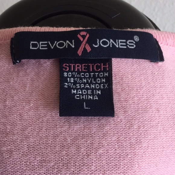 Pink Devon jones cardigan. - Picture 3 of 8